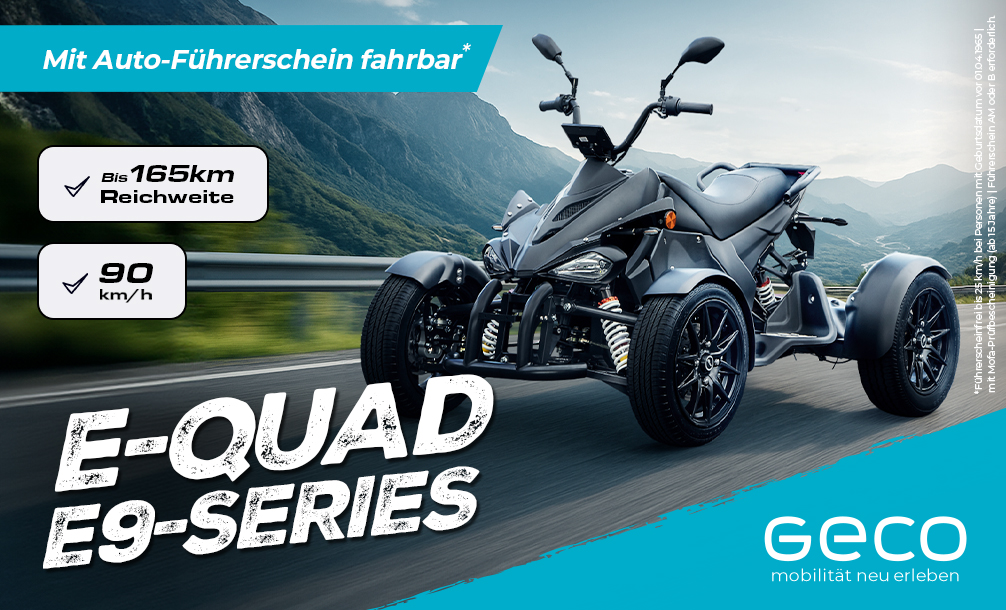 Elektroquad E Serie Geco E-Automobile