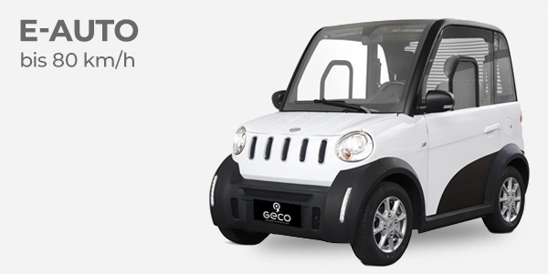 E-Kabinenroller Elektroauto Geco E-Automobile - Geco Automobile