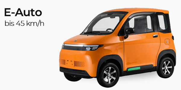 Geco E-Auto 45 kmh 