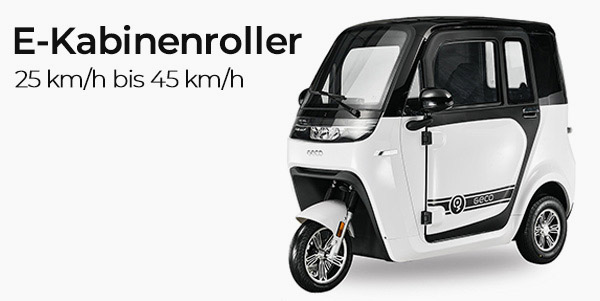 Geco E-Kabinenroller 45 km/h