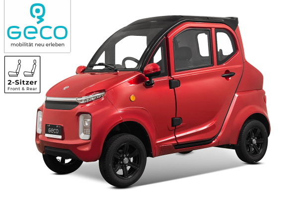 E-Kabinenroller Elektroauto Geco E-Automobile - Elektroroller Geco E ...