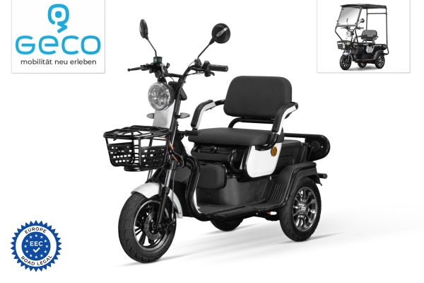 E-Kabinenroller Elektroauto Geco E-Automobile - Geco Automobile