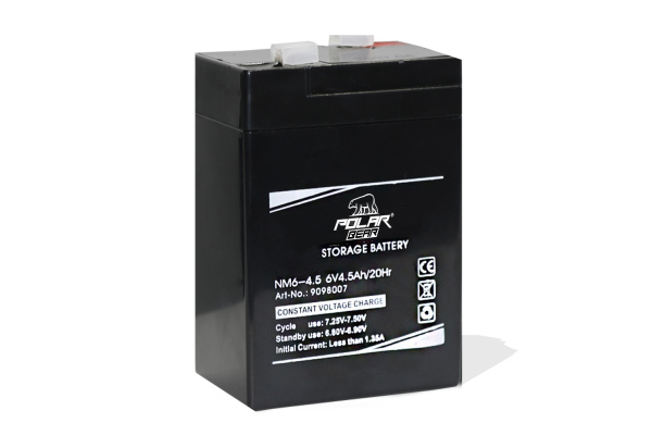 6V 4,5Ah Polar Bär AGM Batterie | Akku für Elektro Kinder Fahrzeuge
