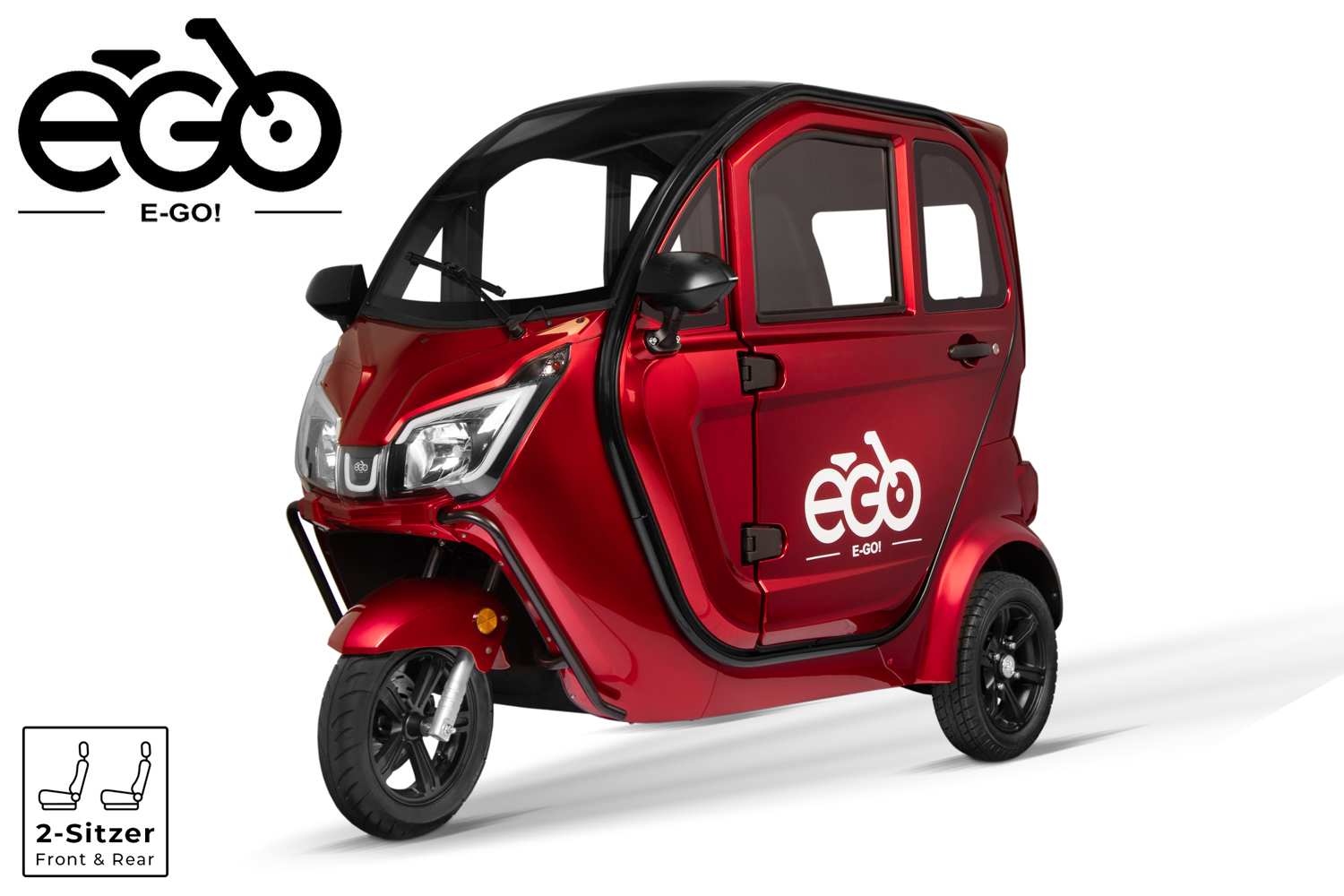 E-Kabinenroller Elektroauto Geco E-Automobile - E-GO! eK3 V3 1,5kW ...