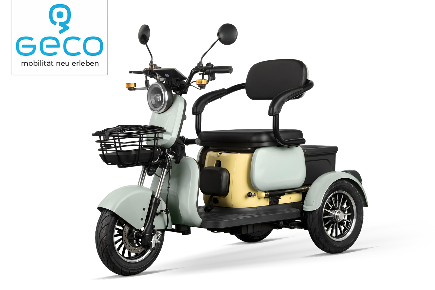 E-Kabinenroller Elektroauto Geco E-Automobile - Electric Tricycle ...