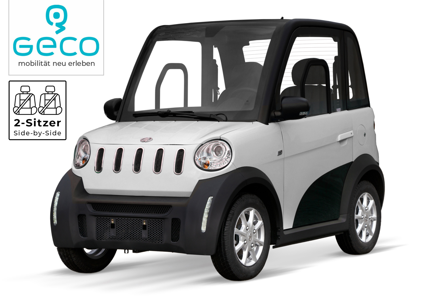 E-Kabinenroller Elektroauto Geco E-Automobile - Geco TWIN 8.0 ...