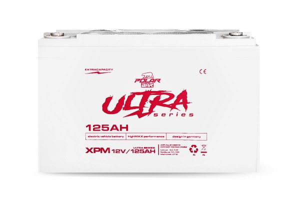 Polar Bär Ultra Serie XPM 12V 125Ah wartungsfrei AGM Akku Powerbatterie
